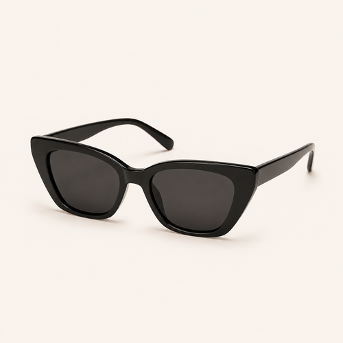 Oversized Black Sunglasses by Daily Bling